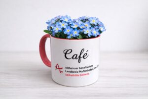 Cafe Vergissmeinicht Markenzeichen